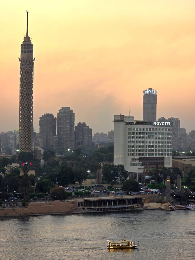 Cairo Tower by Dusk