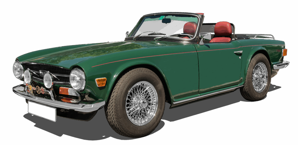 triumph motor company, triumph tr 6, isolated, roadster, 6 cyl, 2467 ccm, color british green, 70's years, antique car, automobile, classic, vehicle, vintage car mobile, historical, locomotion, english, sports car, luxury, cabriolet, roadster, roadster, roadster, roadster, roadster