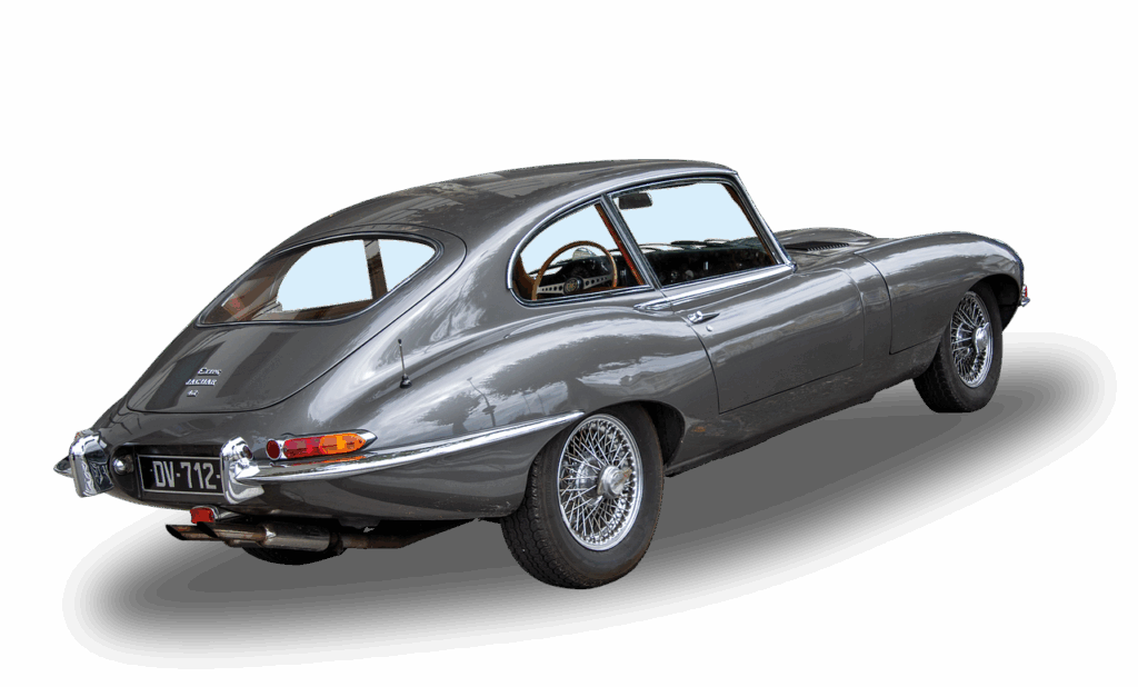 wagon, sports car, luxury car, jaguar type e 4, cut out, oldtimer, sports car 1960s, 2 seater, british car
