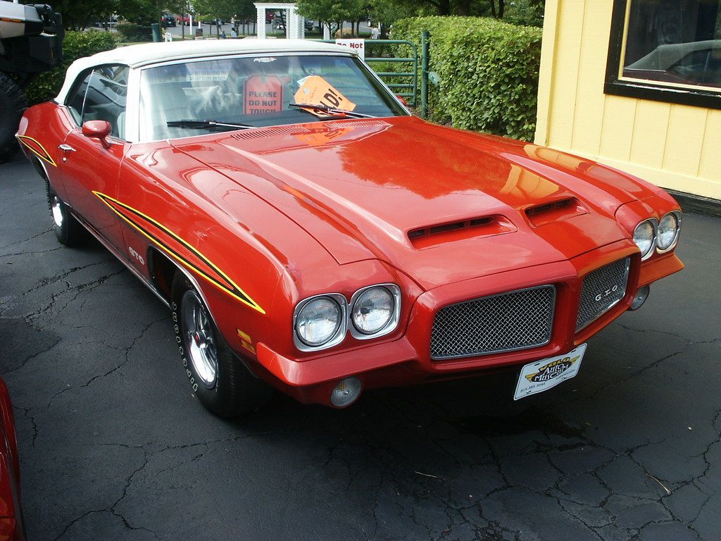 1971 Pontiac GTO Judge Convertible