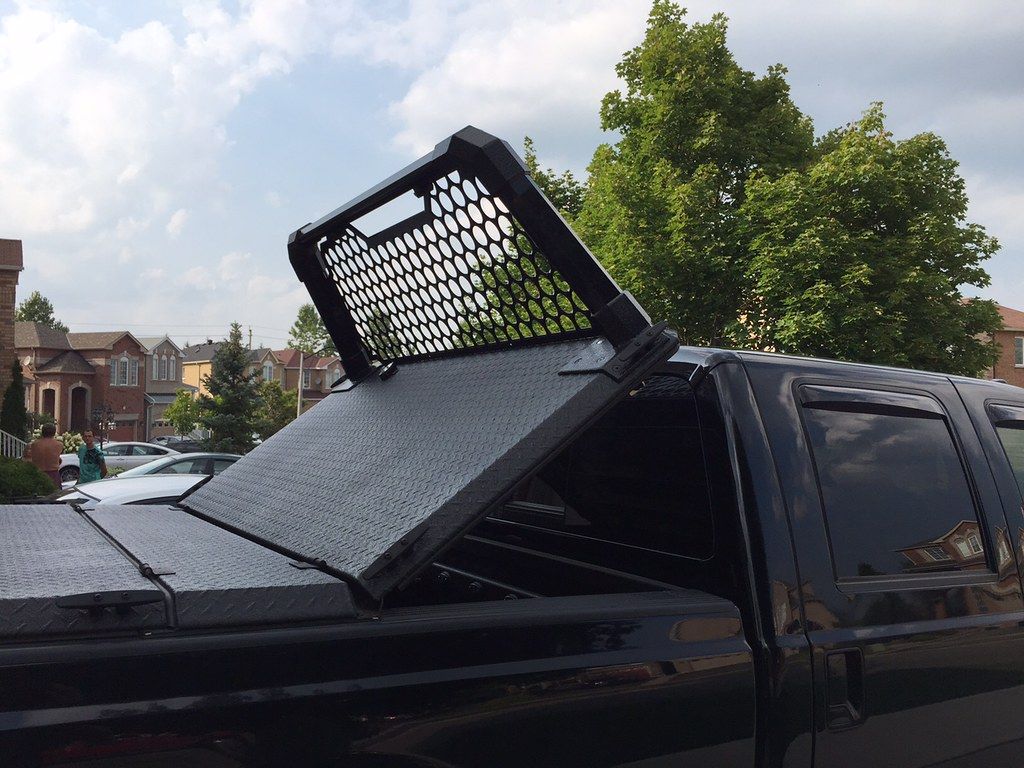Deebior Black Vinyl Soft Lock & Roll-up Tonneau Cover