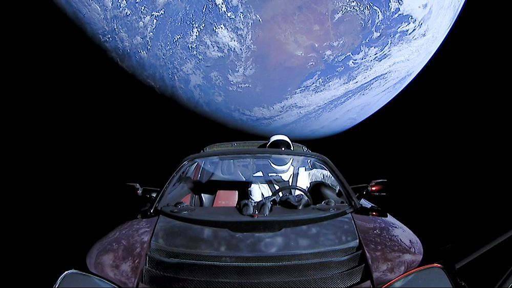 Flying a Car into Space