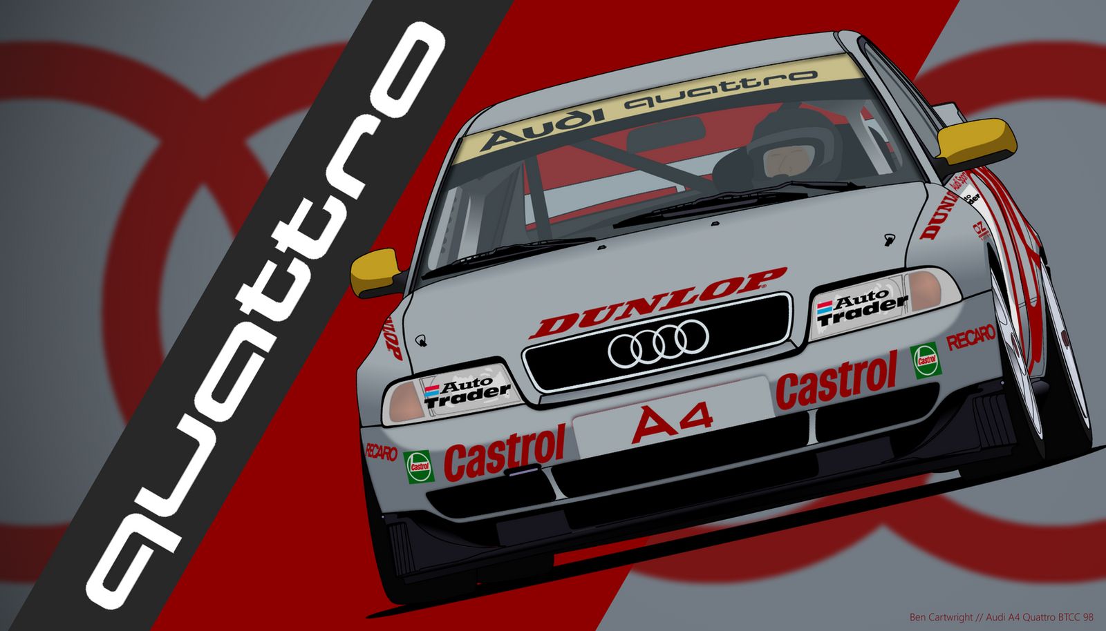 The Rare Audi 80 B2 with Quattro Badge