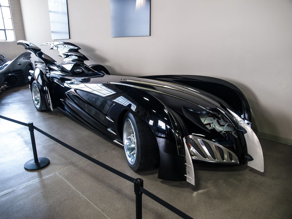 The Batmobile from Various Batman Films