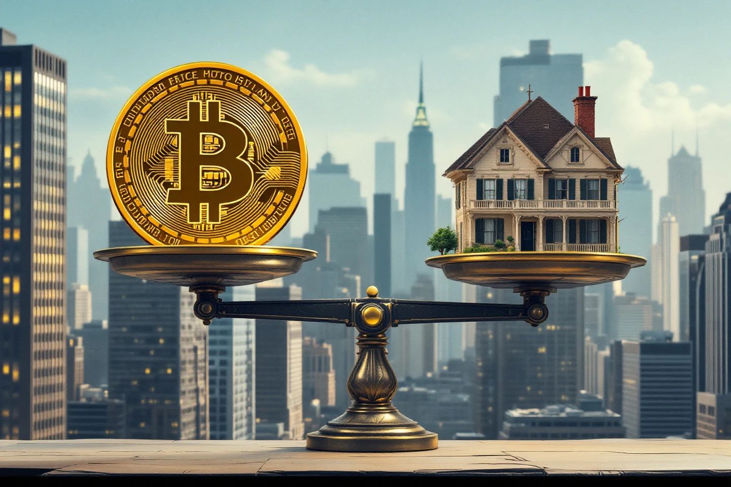 Real estate and crypto