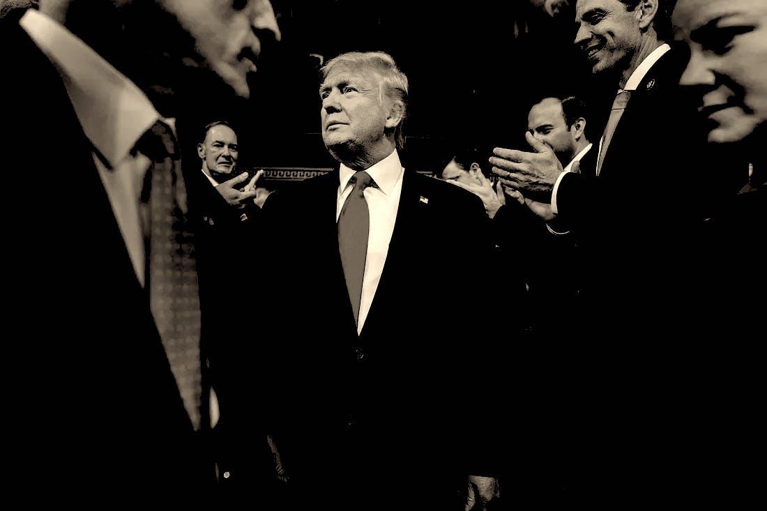 Donald Trump Broadway comedy