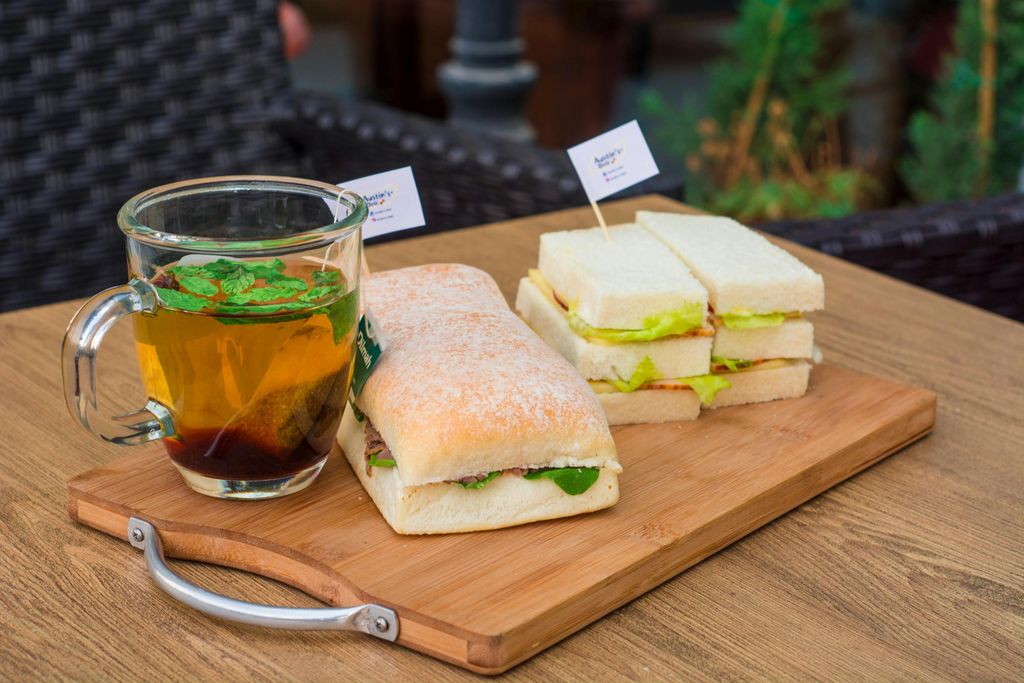 classic English tea sandwich