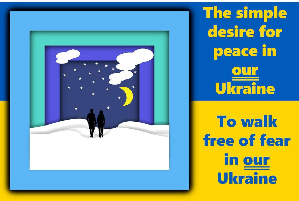 Ukrainians yearning for peace