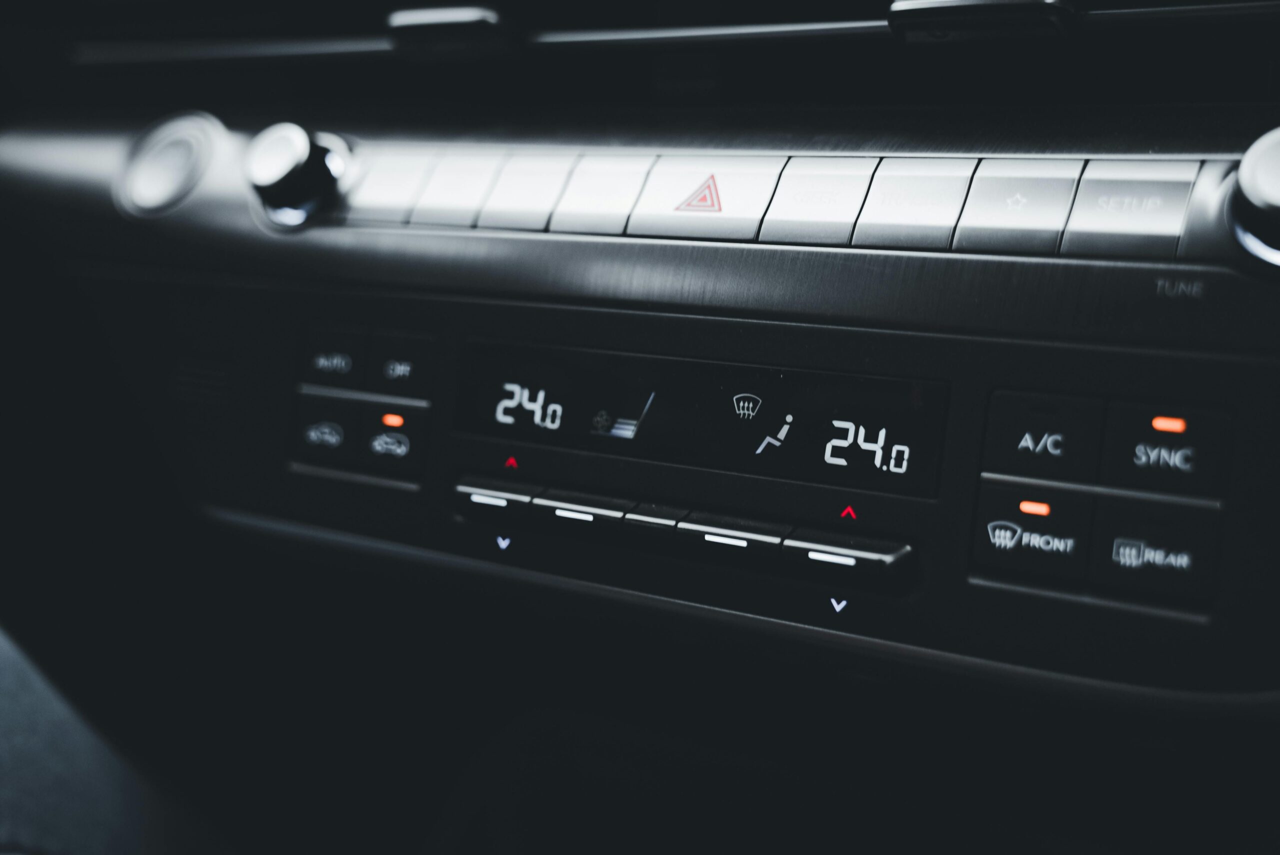 in-car temperature control
