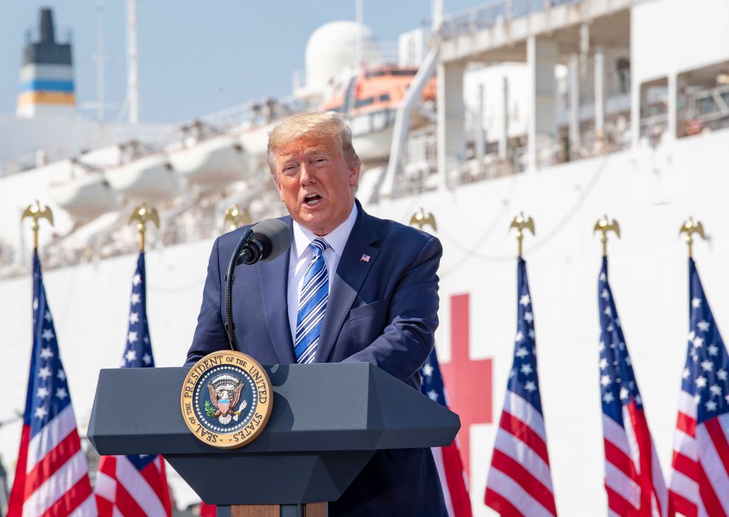 President Trump EV market
