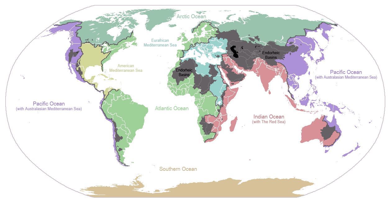 The Extensive Drainage Basin: A Lifeline Across Continents
