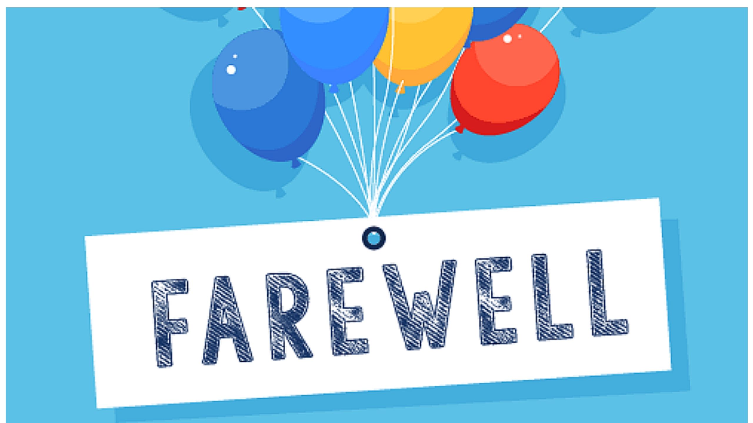 farewell column