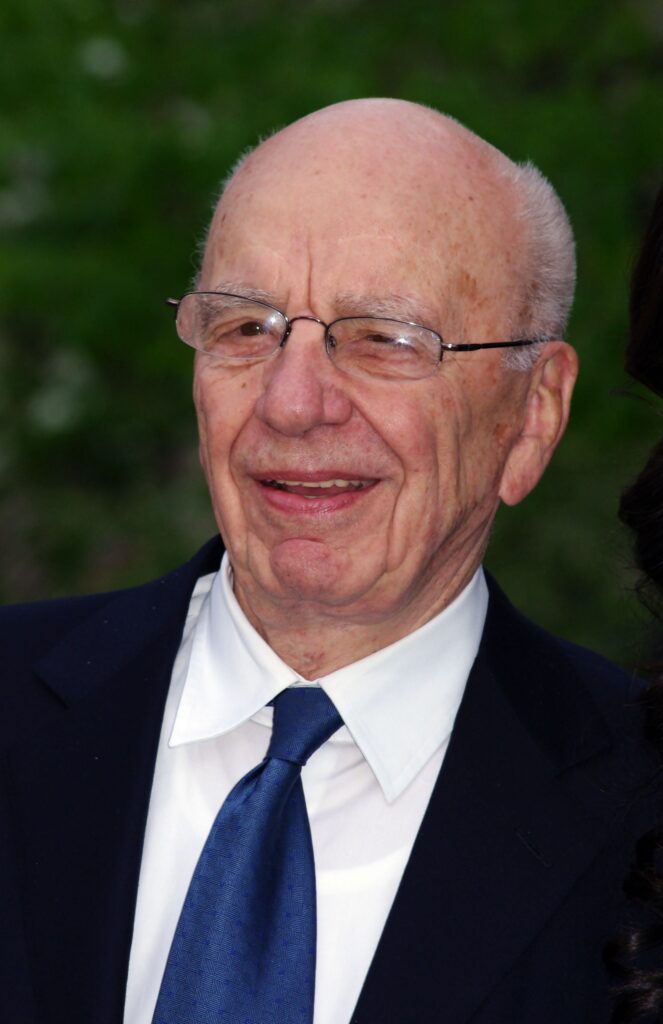 Rupert Murdoch's sons Lachlan and James
