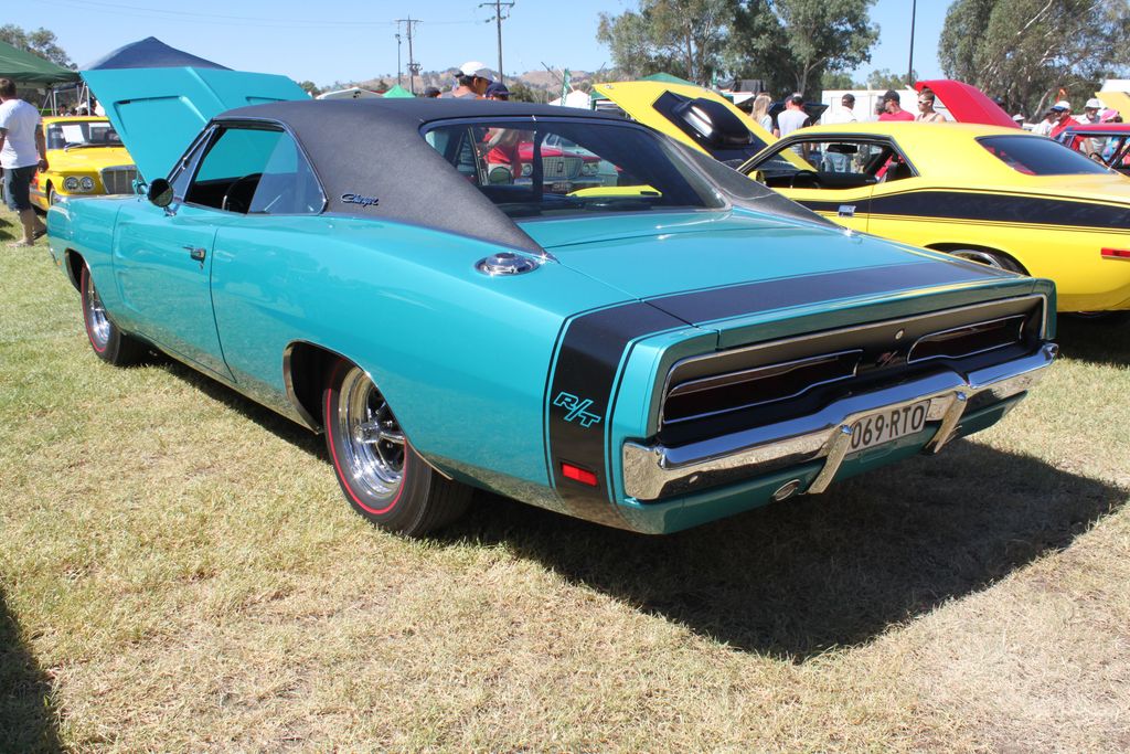 The Running Turquoise 1969 Charger R/T