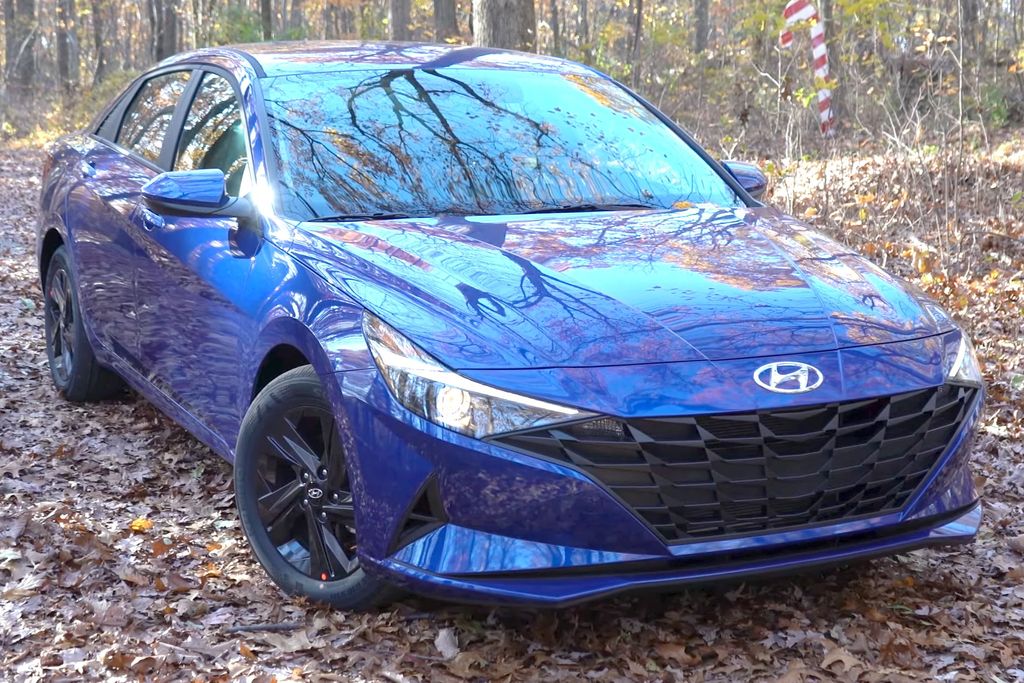 2025 Hyundai Elantra Hybrid Blue