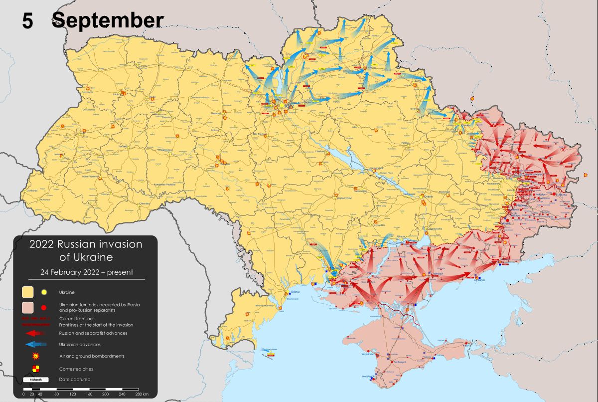 Russia's territorial advances