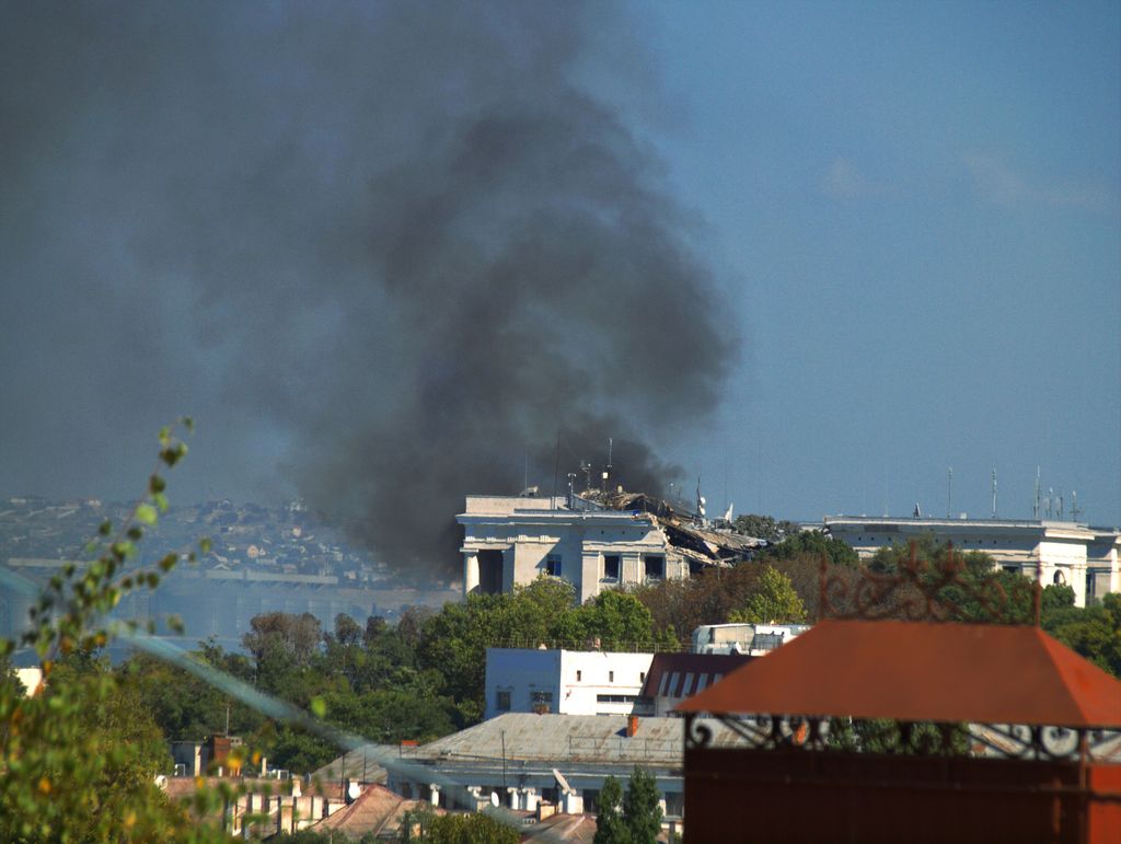 Strikes on Sevastopol Naval Base