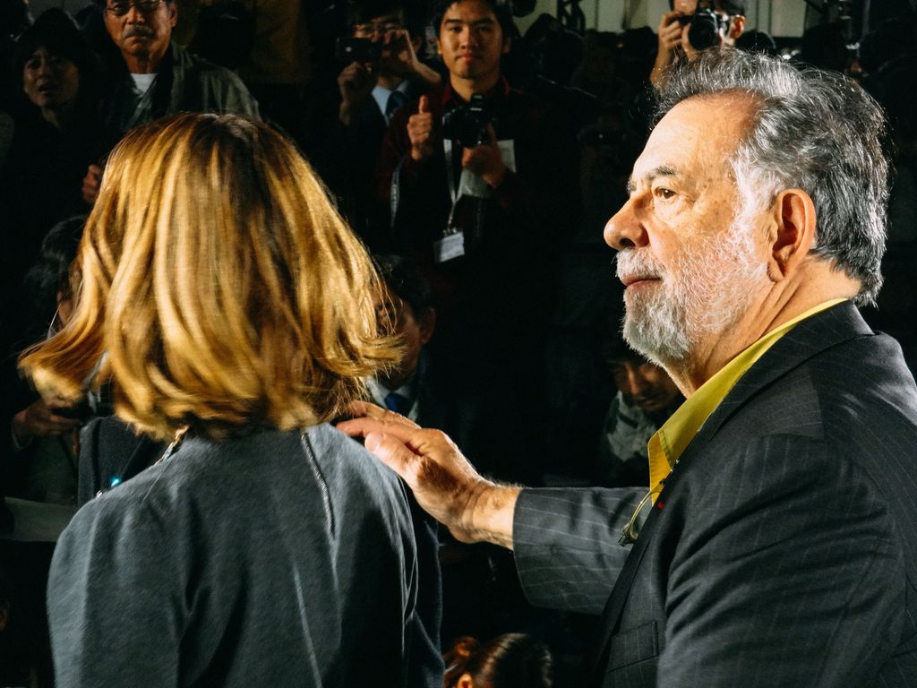 Francis Ford Coppola and Sofia Coppola