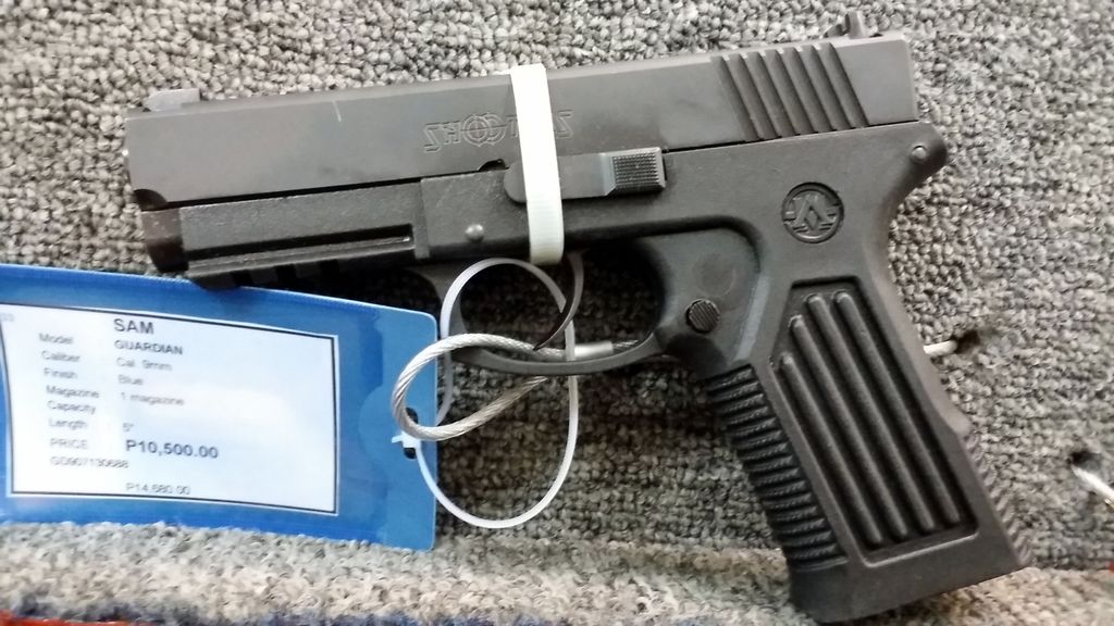 personal 9mm handgun