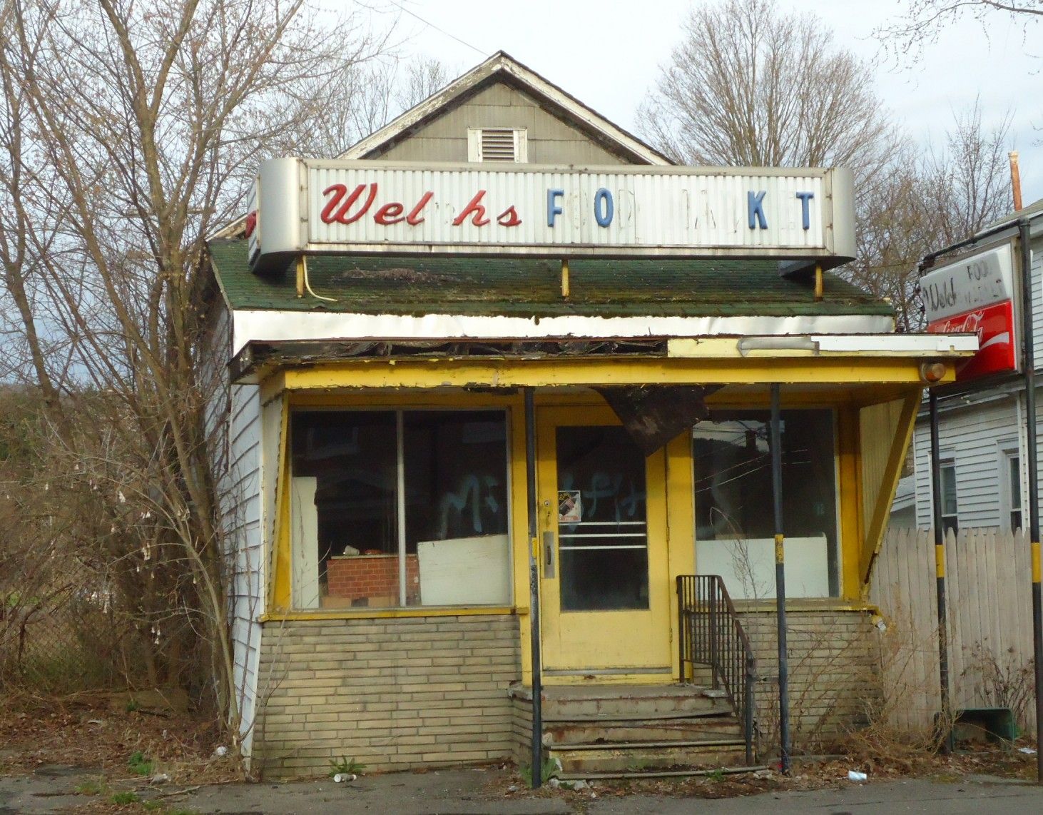 damaged store