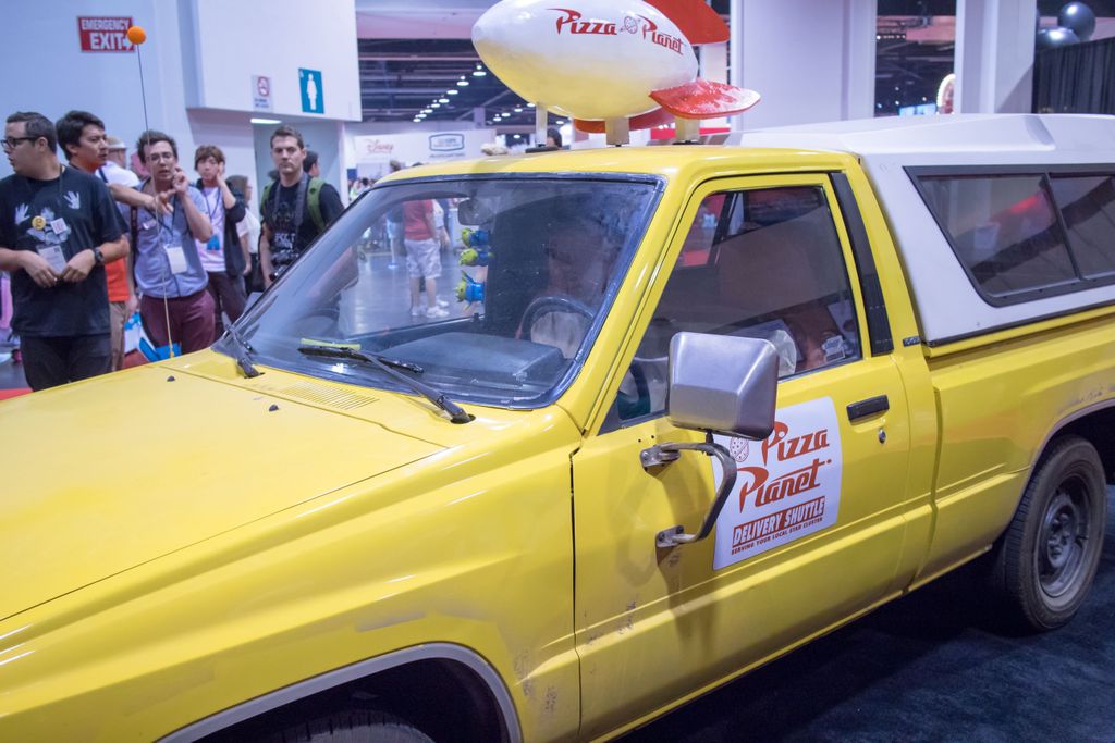 The Pizza Planet Truck in Pixar Films