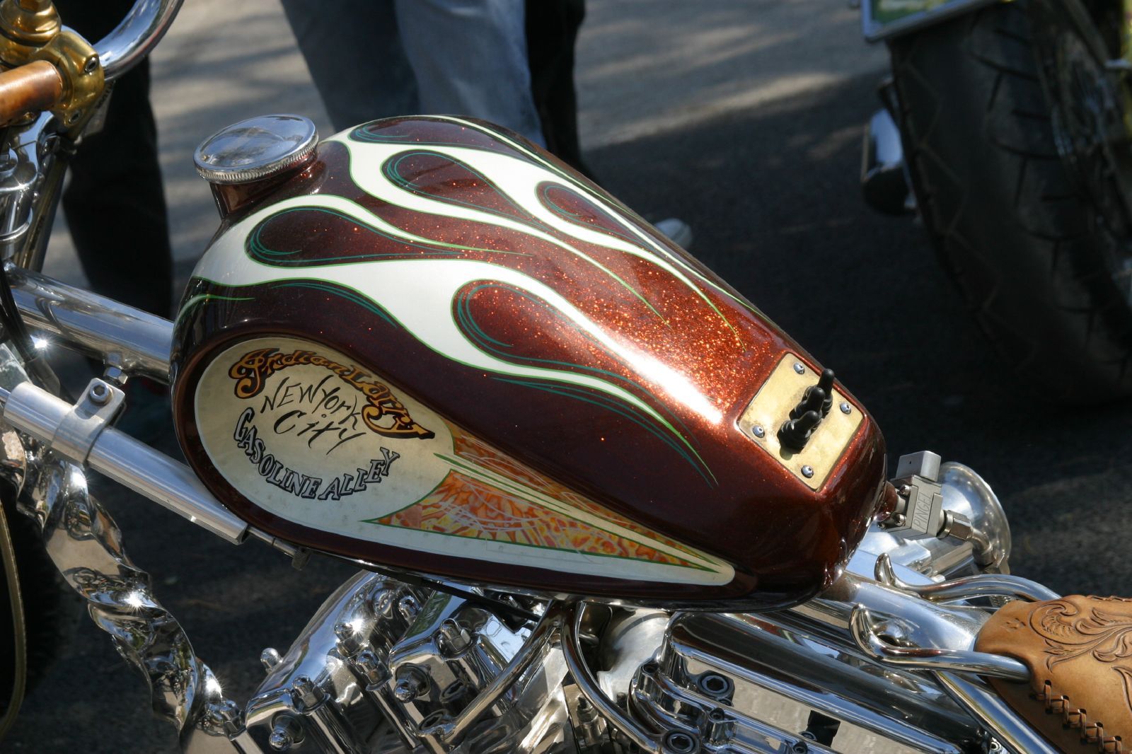 24 Karat Gold Chopper