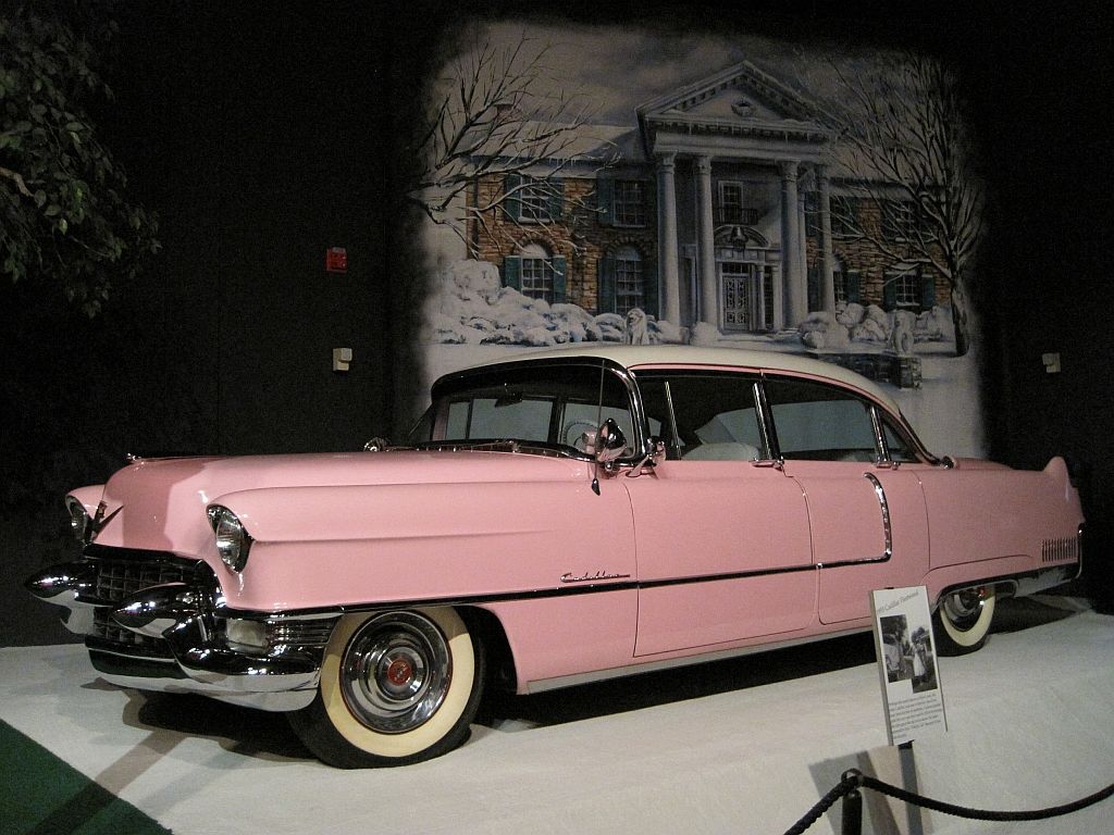 1955 Pink Cadillac Fleetwood Sixty Special