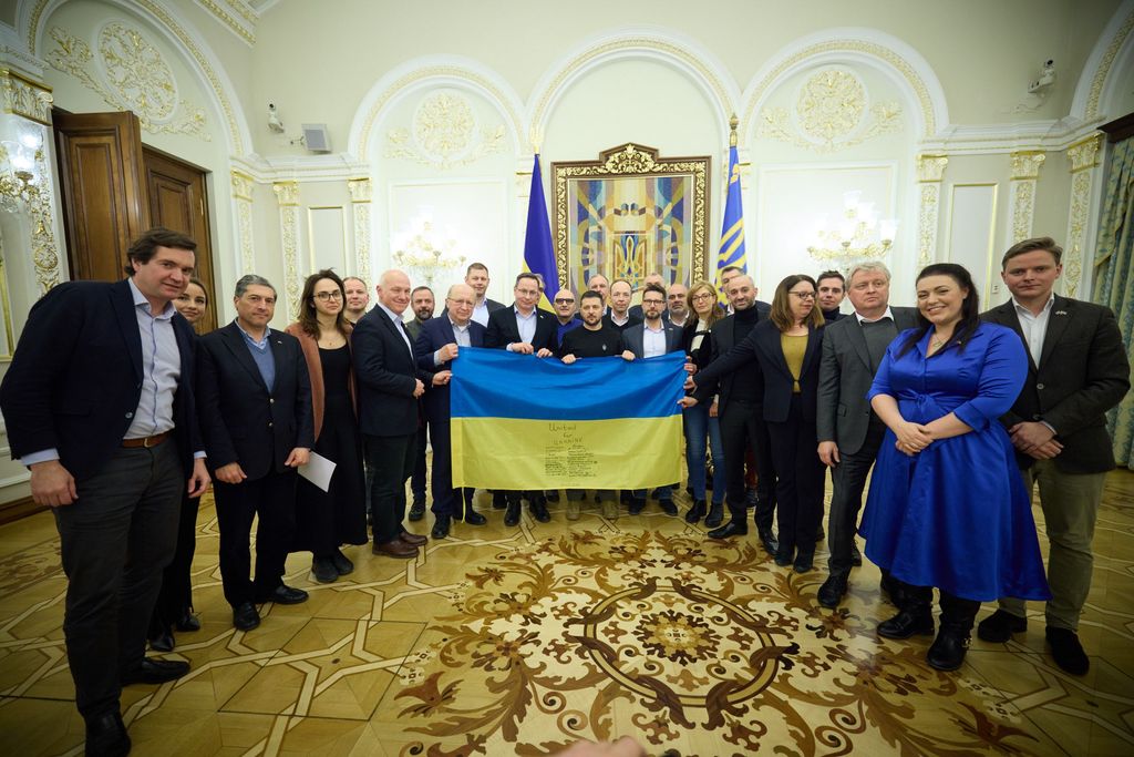 Kyiv’s delegation