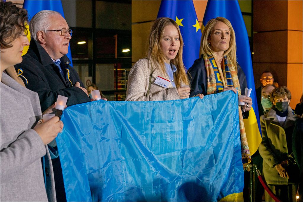 Europeans supporting Ukraine