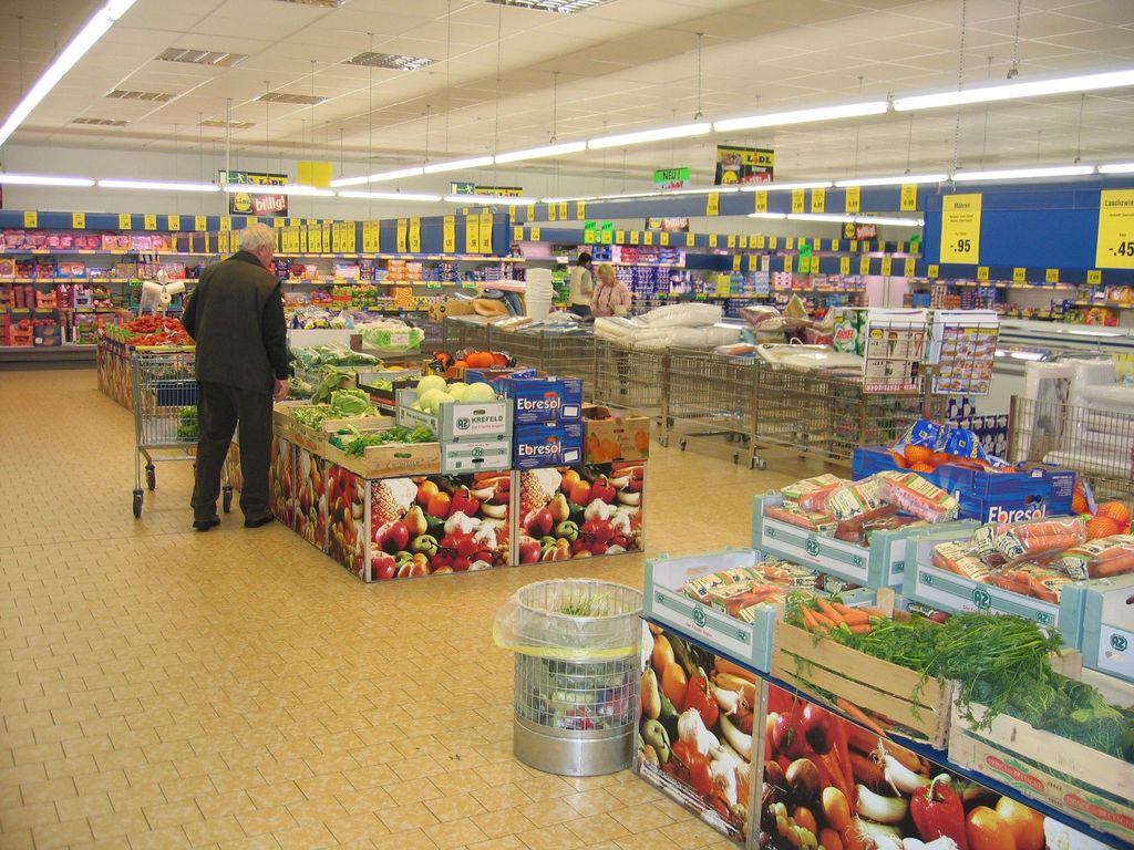 Lidl store layout