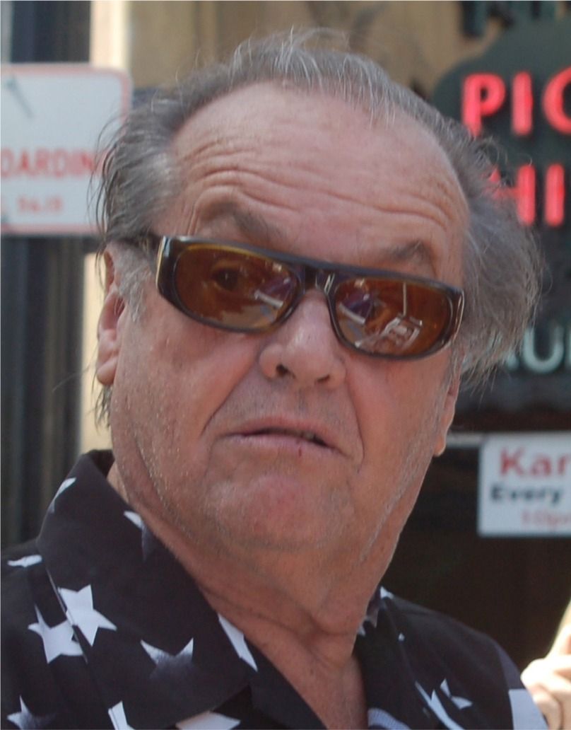 Jack Nicholson Hollywood royalty