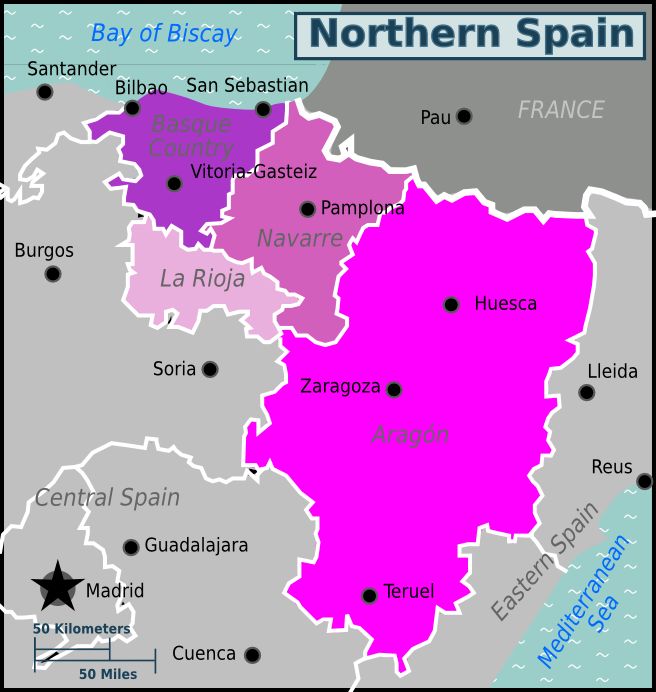 Bilbao in northern Spain