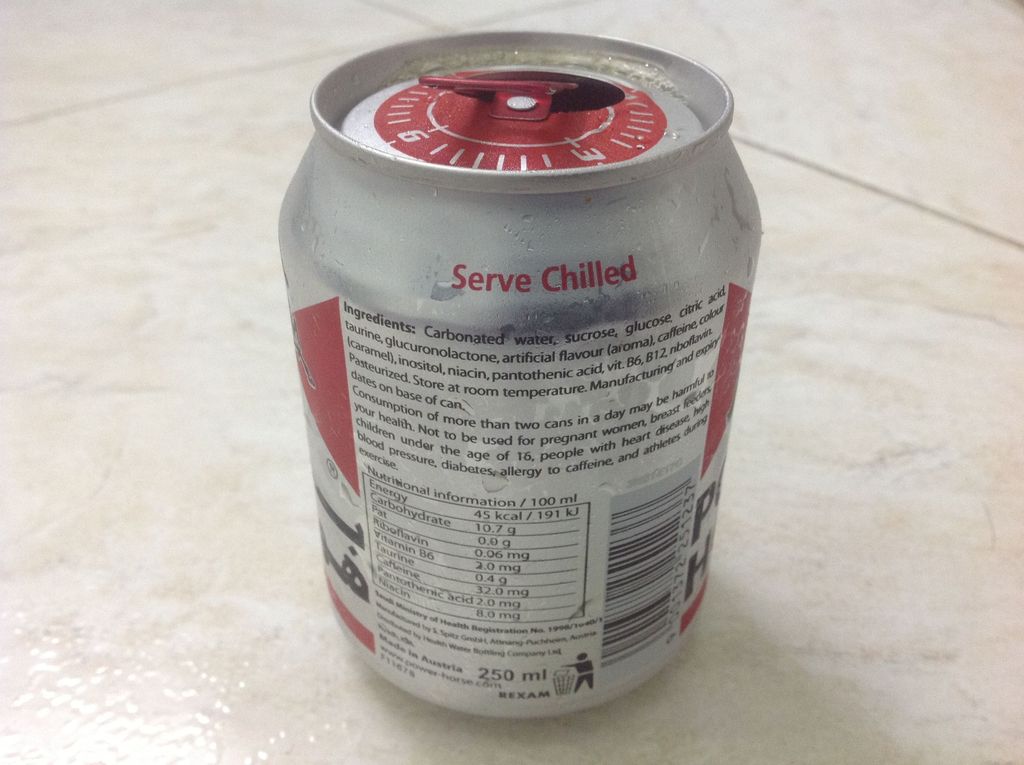 energy drink ingredients