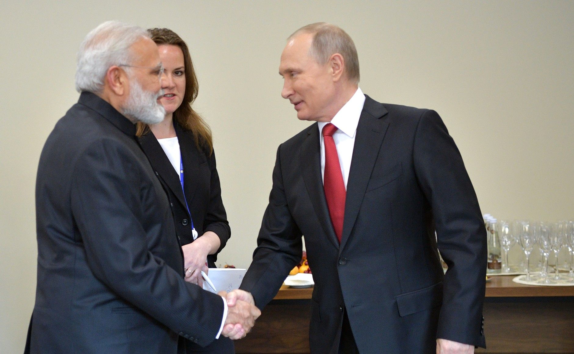 Prime Minister Narendra Modi and President Vladimir Putin