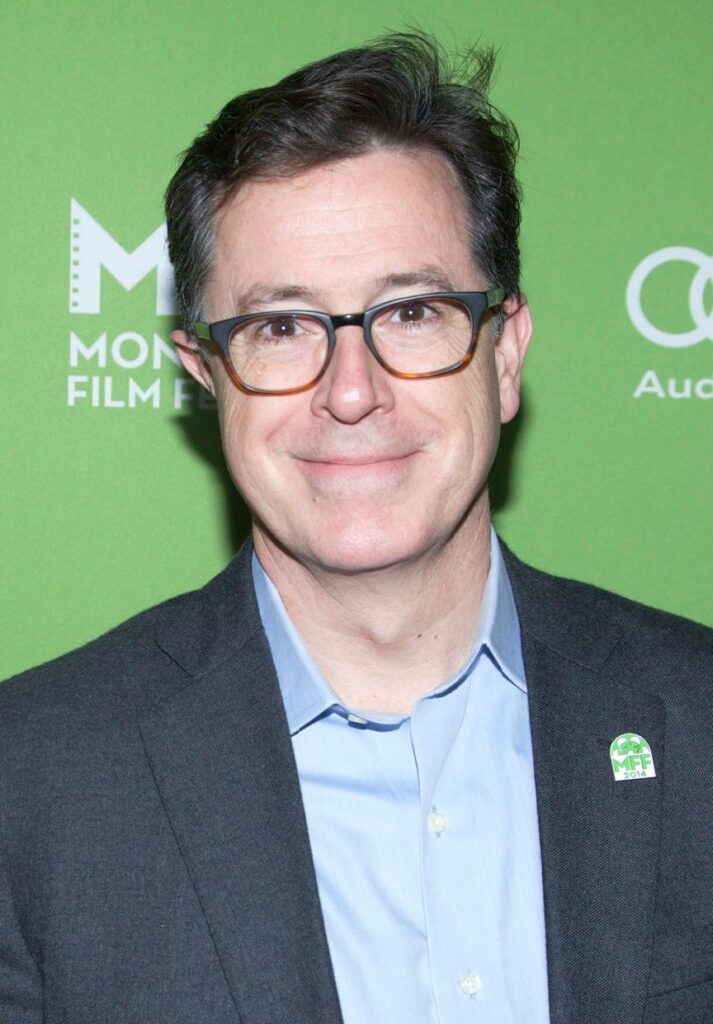 Stephen Colbert late-night host