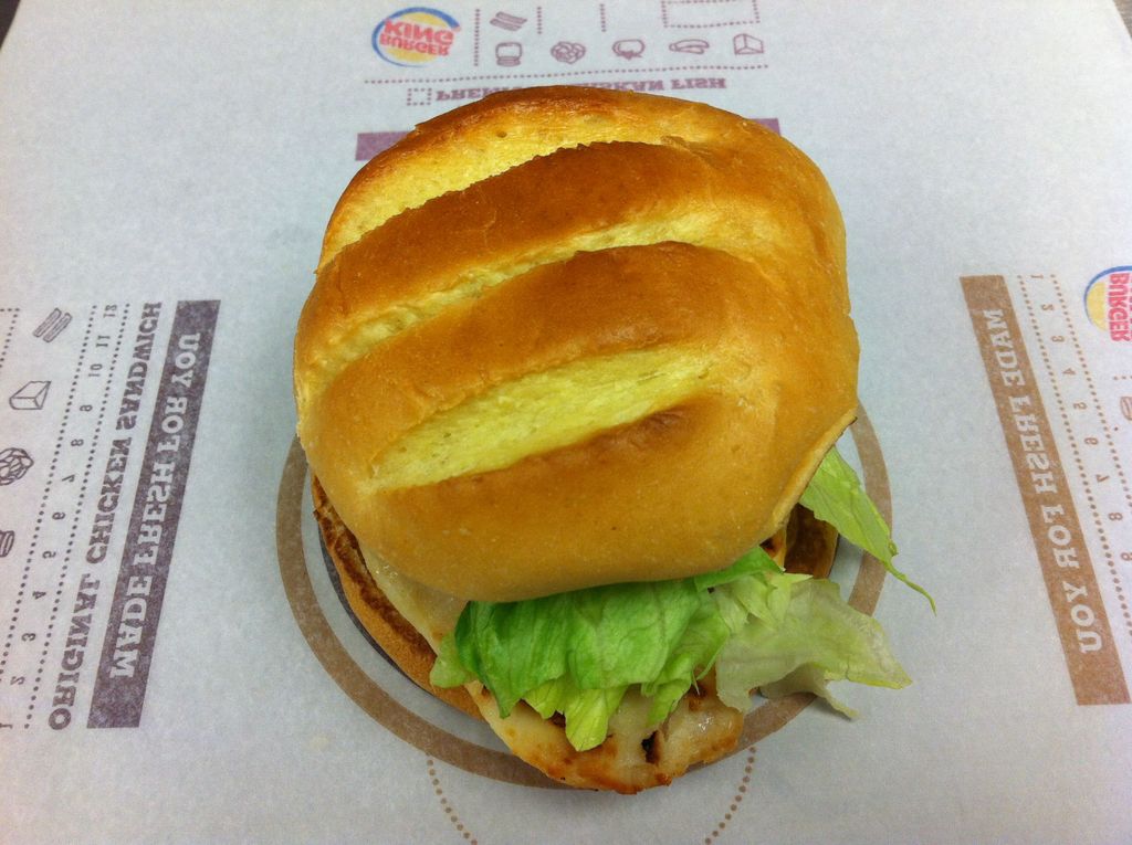 Grilled Chicken Sandwiches at Burger Chains