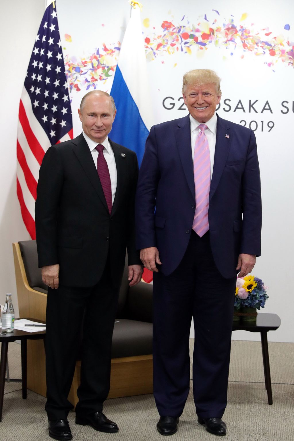 U.S. President Donald Trump and Russian President Vladimir Putin