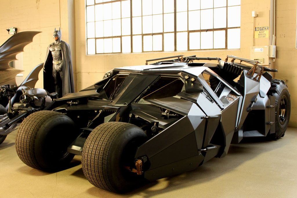 Batmobile From Dark Knight 'Batman' Trilogy