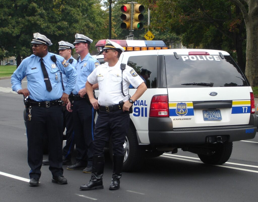 police response shooting scene