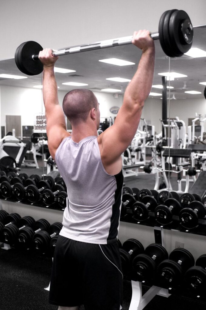 Standing Shoulder Presses
