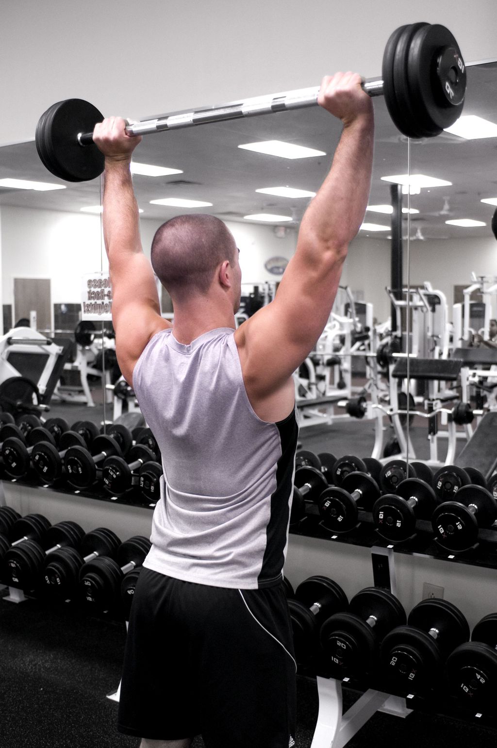 Standing Shoulder Presses