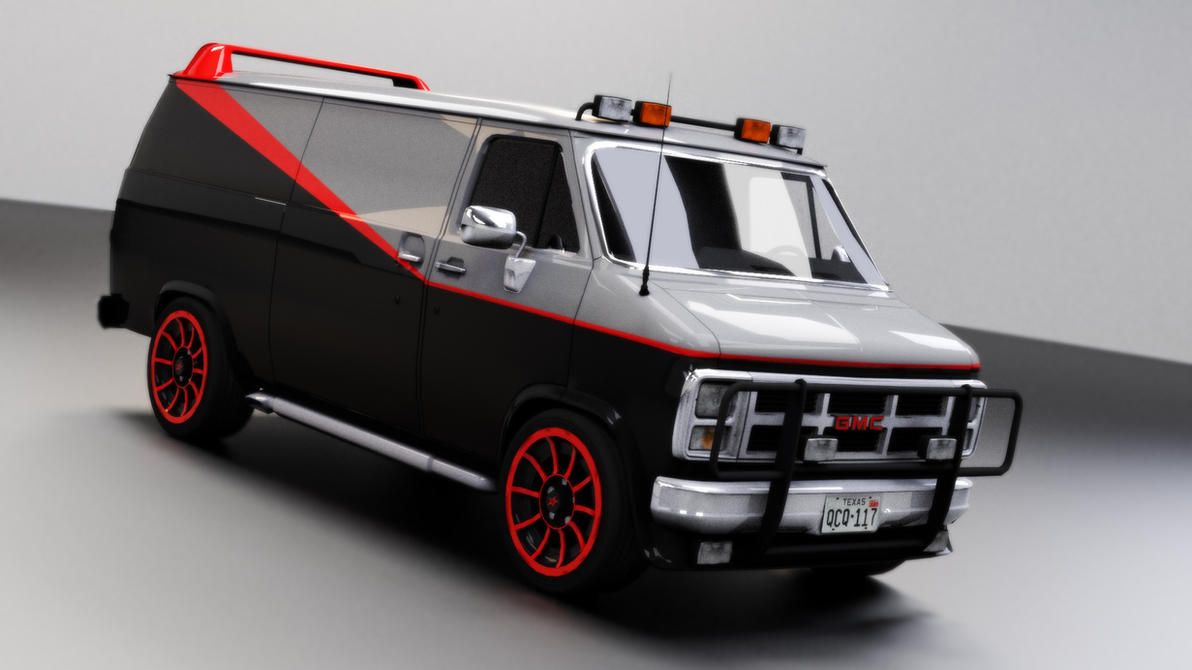 1983 GMC Vandura from The A-Team (1983-1987)
