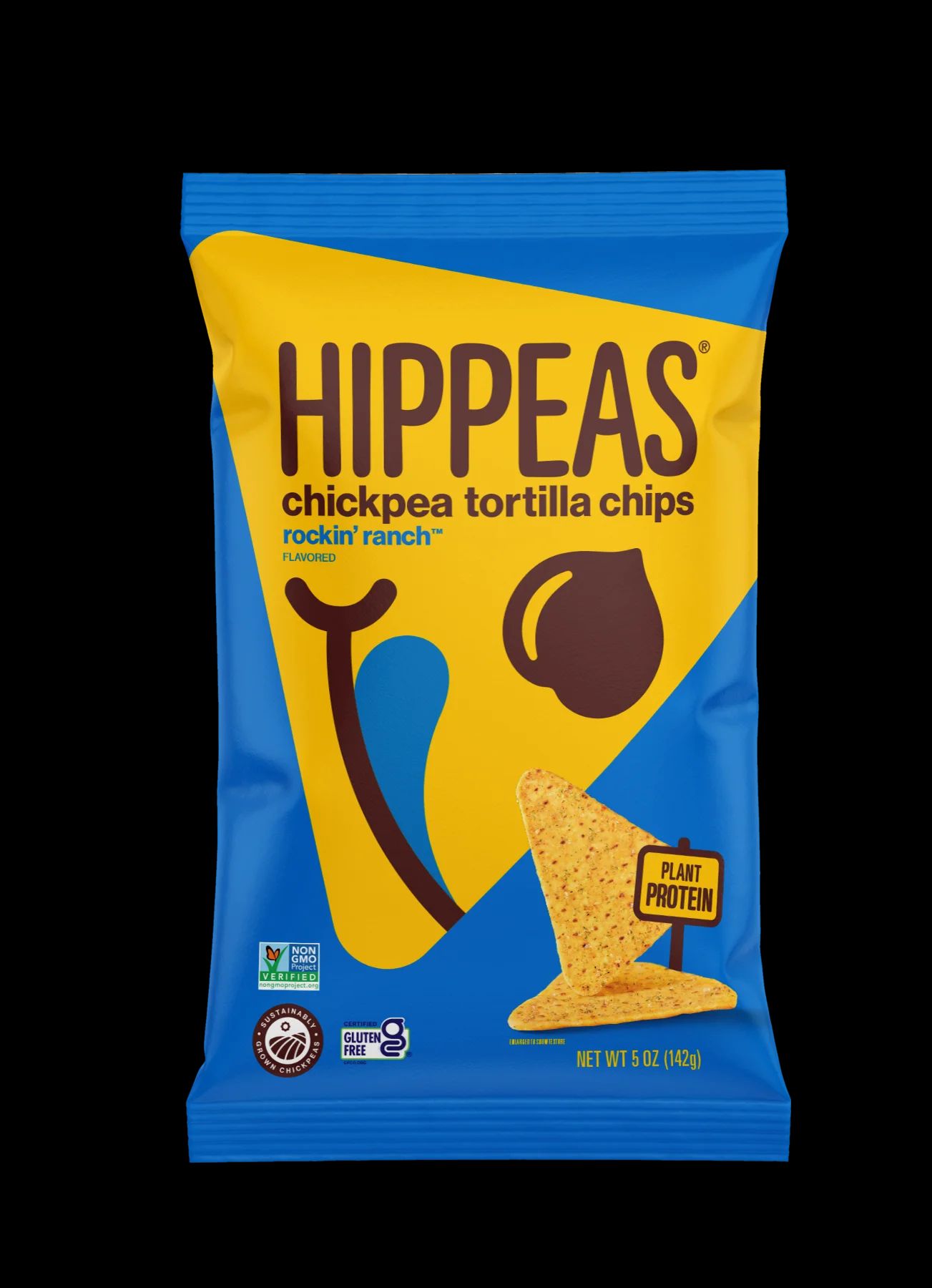 HIPPEAS Chickpea Tortilla Chips, Nacho Vibes