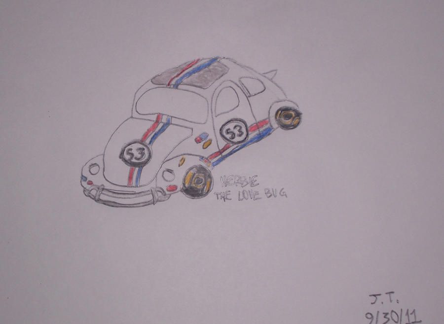 1963 Volkswagen Beetle, aka “Herbie the Love Bug” (The Love Bug, 1969)