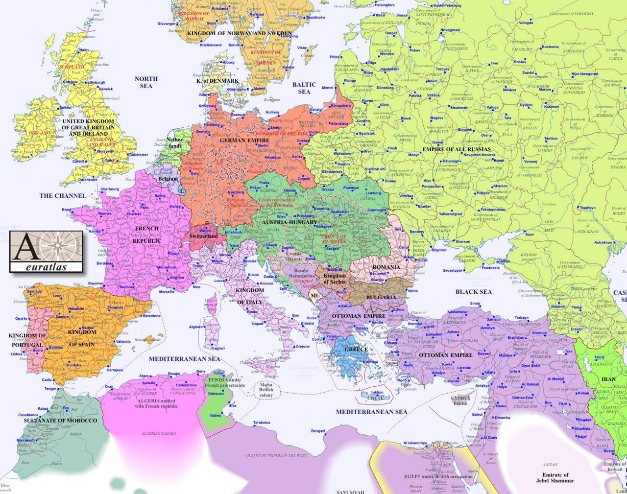 Shifting Tides of Power: Ottoman Empire and European Naval Might