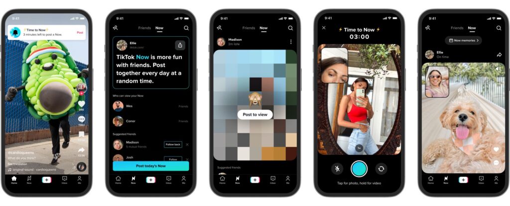 TikTok user-generated videos