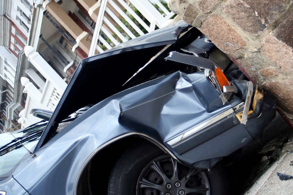 suspect crashed stolen vehicle