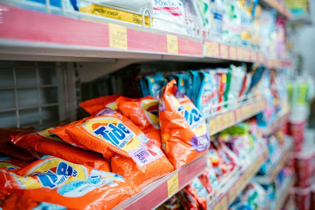 Household and Personal Care Essentials at Grocery Stores