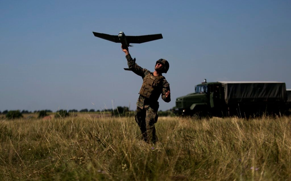 Ukraine drone testing