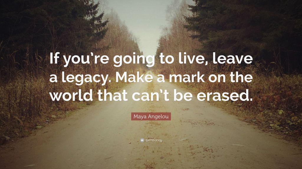 A Legacy Defined: “Survival is My Legacy”